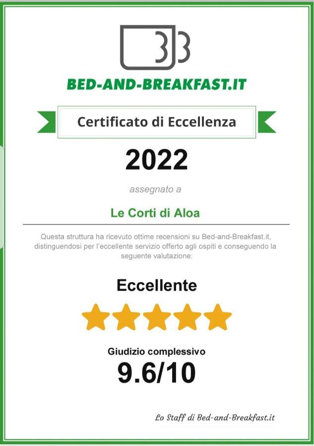 B&B Le Corti Di Aloa San Pantaleo Luaran gambar